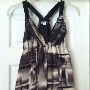 Dressy summer top, material is very light.