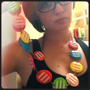 Vintage Pop Colour Necklace