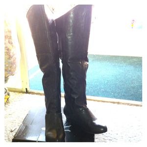 RESERVED for @angeez. Knee high leather boots