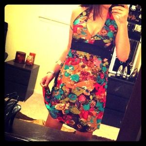 Dresses & Skirts - Colorful halter dress Dresses & Skirts - Colorful halter dress