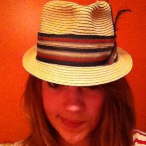 Like-New Straw Fedora! Reduced Price!