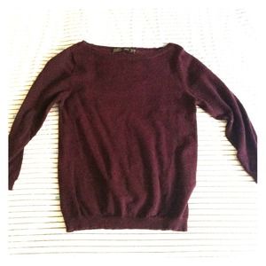 Dark purple Zara sweater