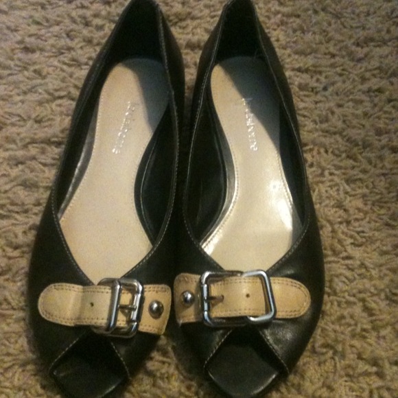 Bundle for @colt Black flats & blue purse