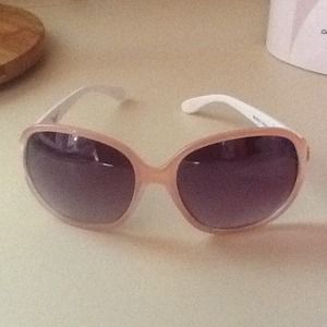 Pink and White Sunglasses