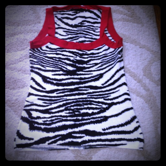Zebra Print Top