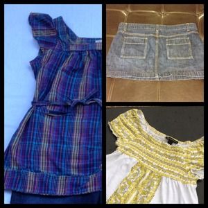 Bundle for @lisabrad, 2 tops and 1 skirt