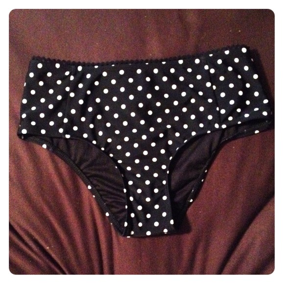 NWT high waisted bikini bottom