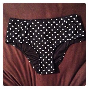 NWT high waisted bikini bottom