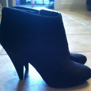 Black booties