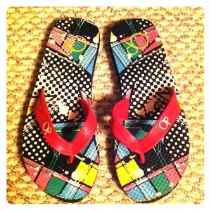 OP Shoes - 🌟REDUCED🌟 Colorful OP flip flops 7.5 8 OP Shoes - 🌟REDUCED🌟 Colorful OP flip flops 7.5 8
