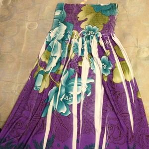 It's a tube top summer dress!