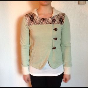 Gentle Fawn mint green sweatshirt