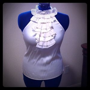 🎉🎉Reserved🎉🎉Moda, size L silk/ spandex top