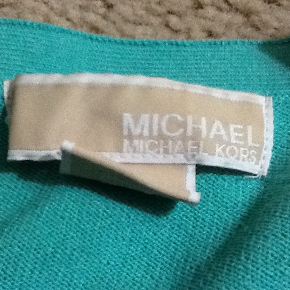 Michael kors turquoise sweater - Picture 2 of 4