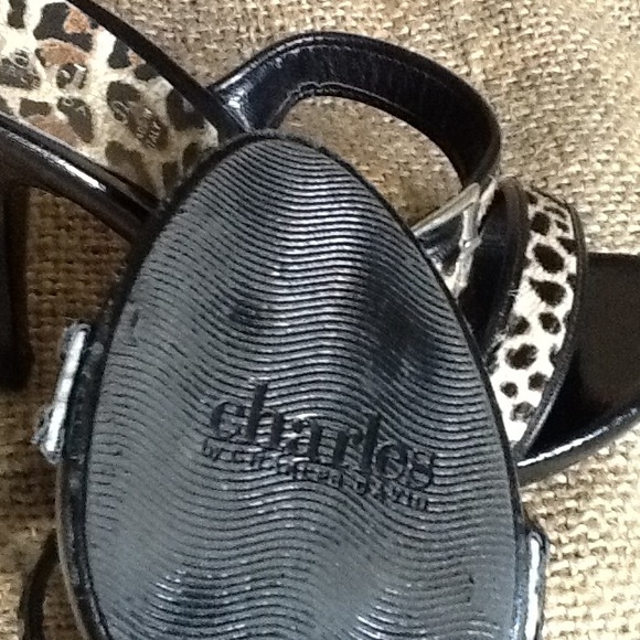 Strappy Cheetah Print Pumps - Picture 4 of 4