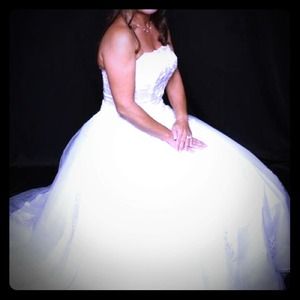 Davids Bridal Ball Gown Size 8