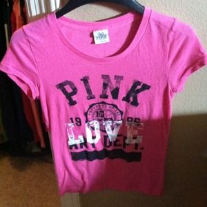 Pink shirt. Worn once.