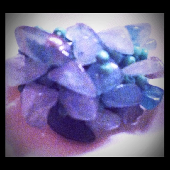 Aqua marine stone ring