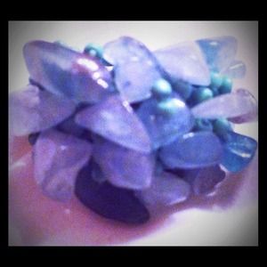 Aqua marine stone ring