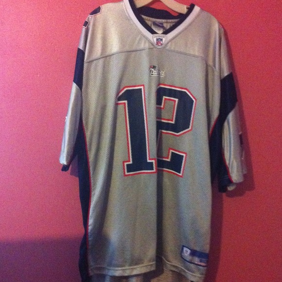Authentic patriots jersey. Tom Brady