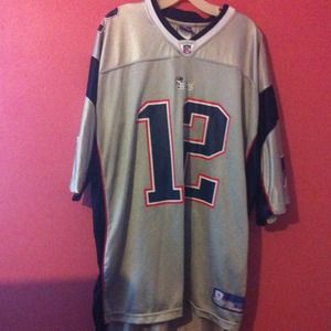 Authentic patriots jersey. Tom Brady