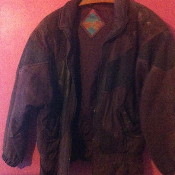 Genuine leather jacket