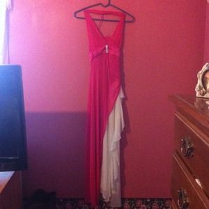 Halter top gown