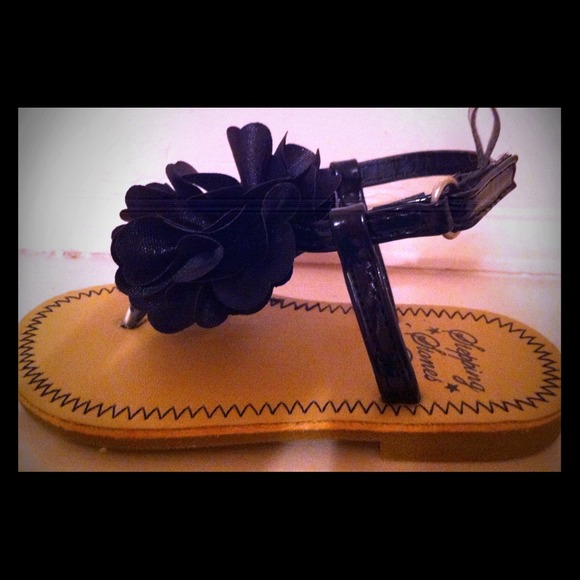 Black sandals