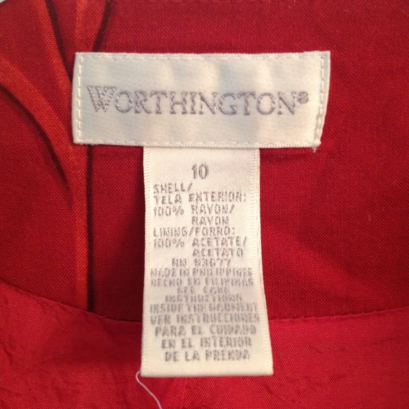 Worthington Dresses - Nice dress w/shrug, light floral hints Worthington Dresses - Nice dress w/shrug, light floral hints