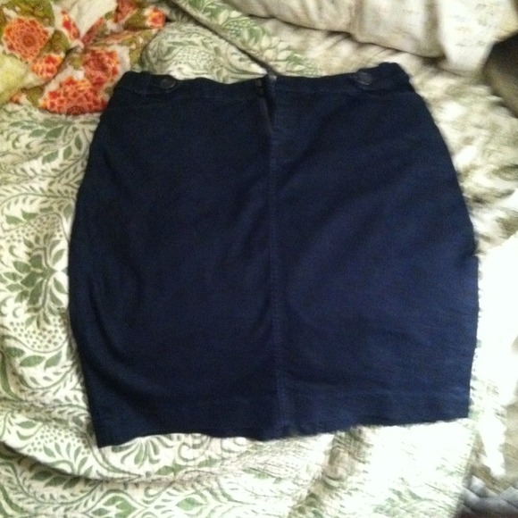 Banana republic denim pencil skirt