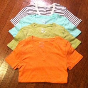 Tops - NWT Cotton tee bundle Tops - NWT Cotton tee bundle