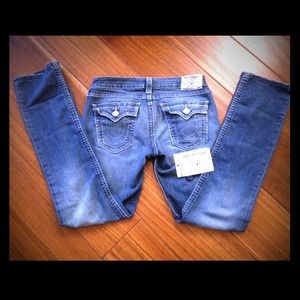 True Religion Straight leg Jeans Sz28