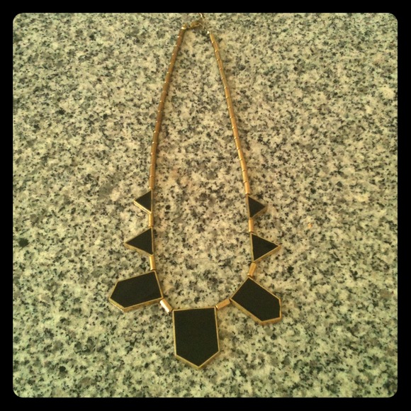 Black and Gold Necklace