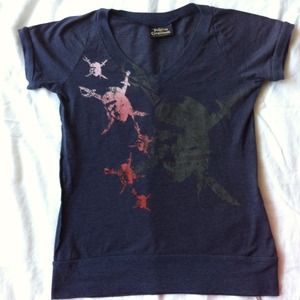 Blue grayish shirt, pirates of the Caribbea BUNDLE