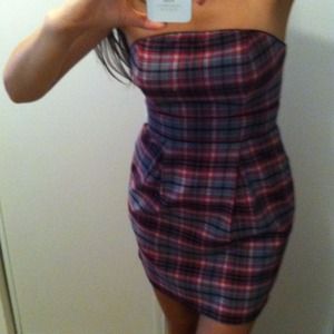 Guess plaid dress RESERVED