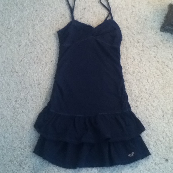 RESERVED! Dark blue Hollister dress