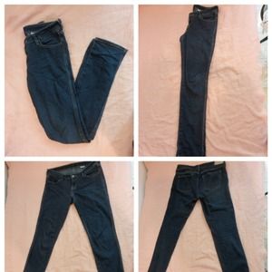 H&M blue slim leg jeans