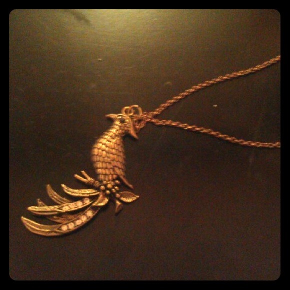 ****SOLD****Bird necklace