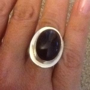 Sterling Silver ring size 8.