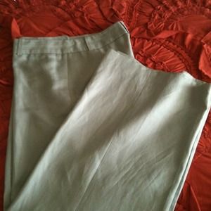 Beautiful gray wide leg dress pants