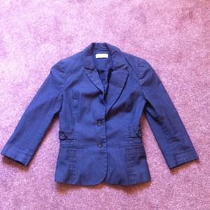 Two piece Calvin Klein Grey Pinstripe Suit