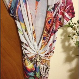 Colorful summer dress