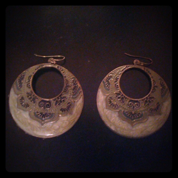 SOLD Green earrings