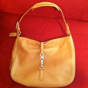 Authentic Classic Limited Edition Tan Coach Bag