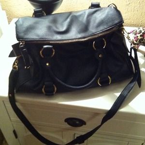 Black satchel
