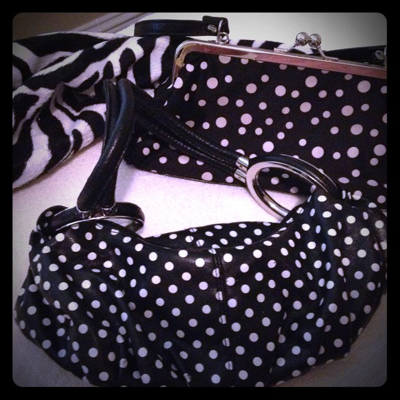 Cute little polka dot purse bundle