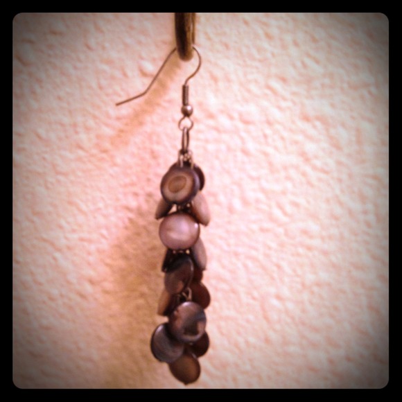 Pedal bead earrings
