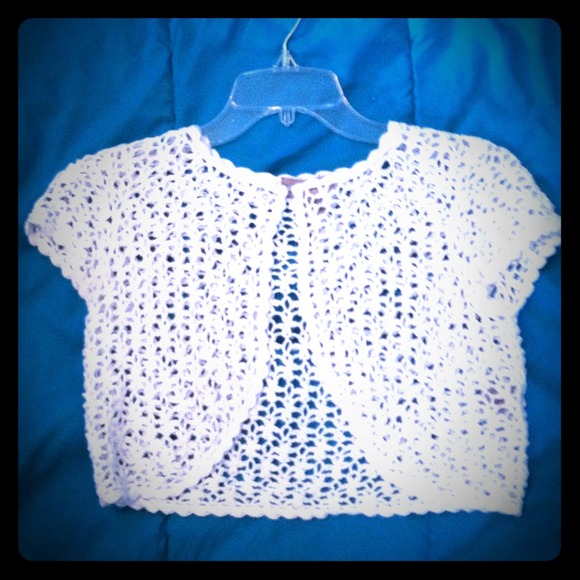 Crocheted crop jacket - Picture 1 of 1