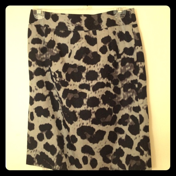 SOLD Banana Republic Animal Print Skirt