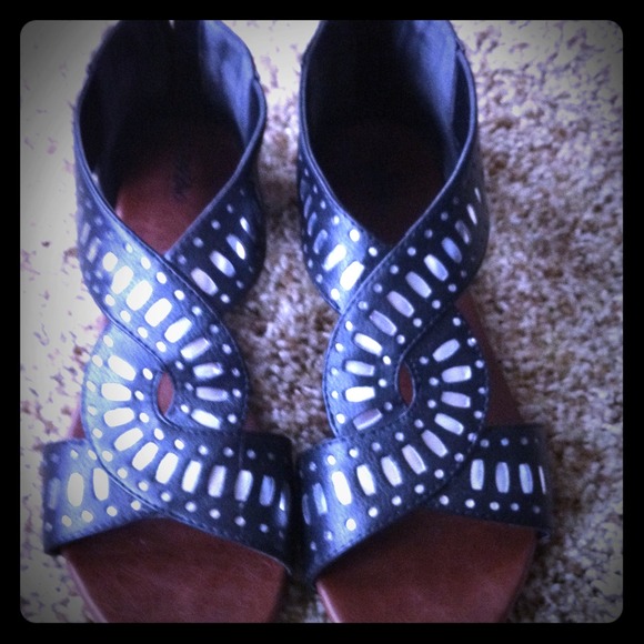 💢SOLD💢REDUCED✨zip up summer sandals!👍